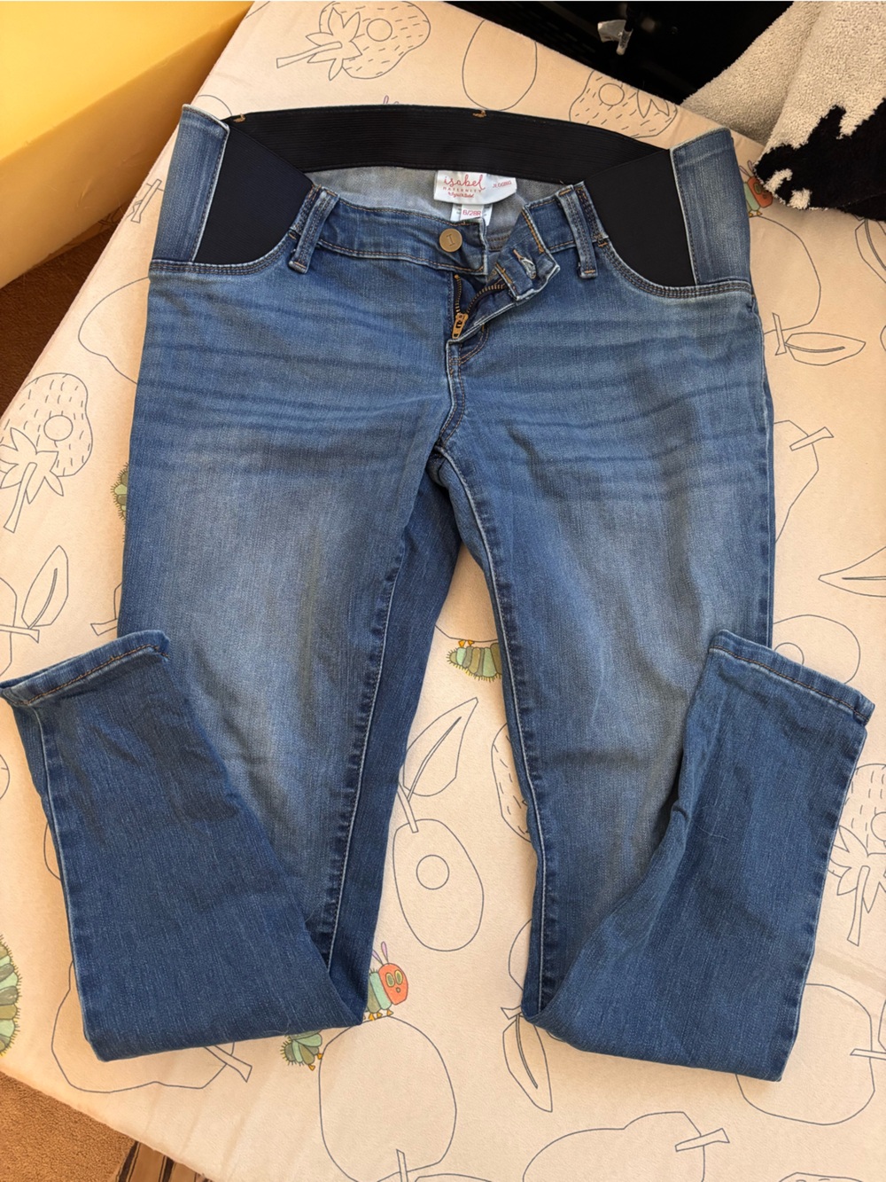Maternity Women's Blue Stretch Jeans